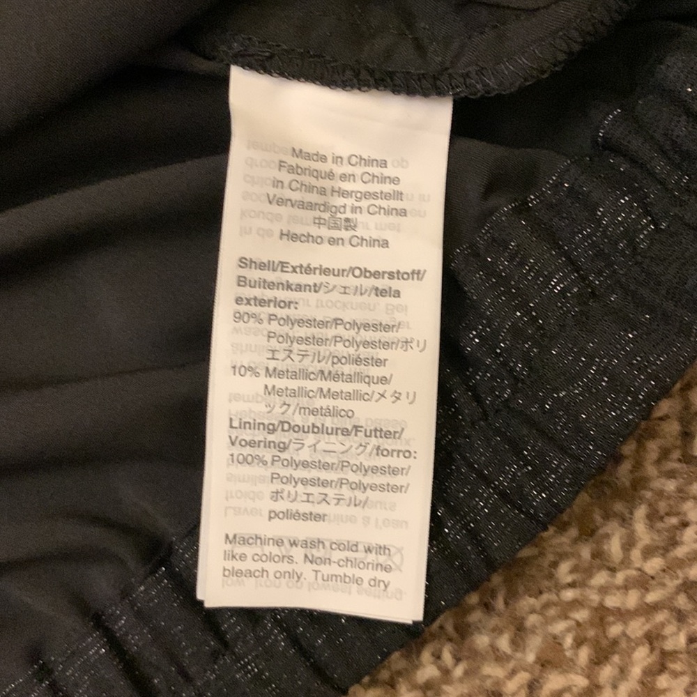 NWT Madewell Shimmer Black Top - Picture 6 of 6